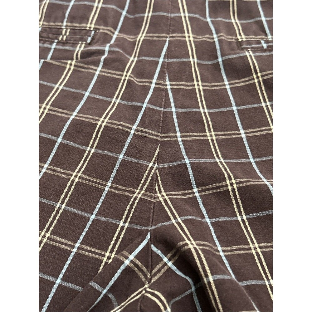 Original Penguin Men's Shorts Brown Plaid Size 30 - Picture 15 of 16